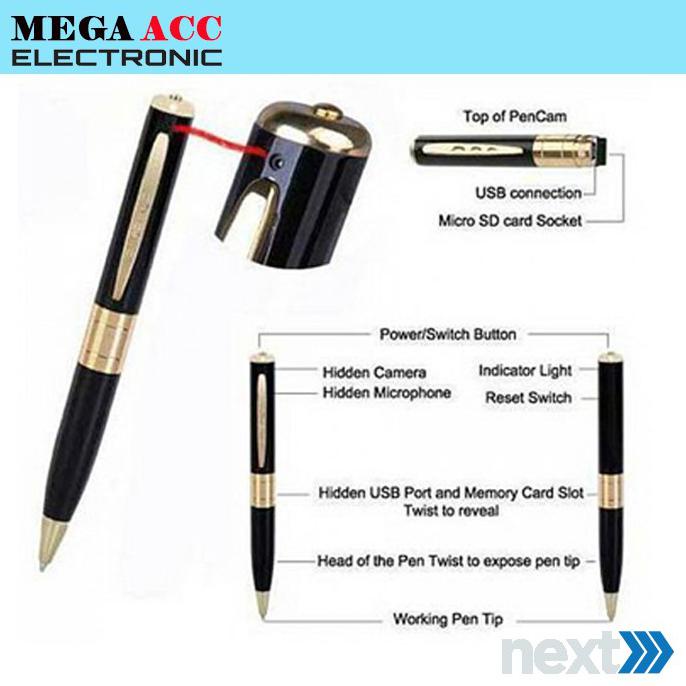 READY PULPEN KAMERA - SPY CAM - KAMERA PENGINTAI BENTUK PULPEN .