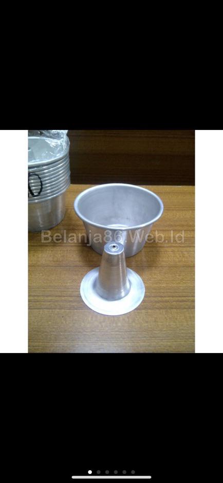 12 Pcs Loyang Chiffon Mini - Aluminium 10cm