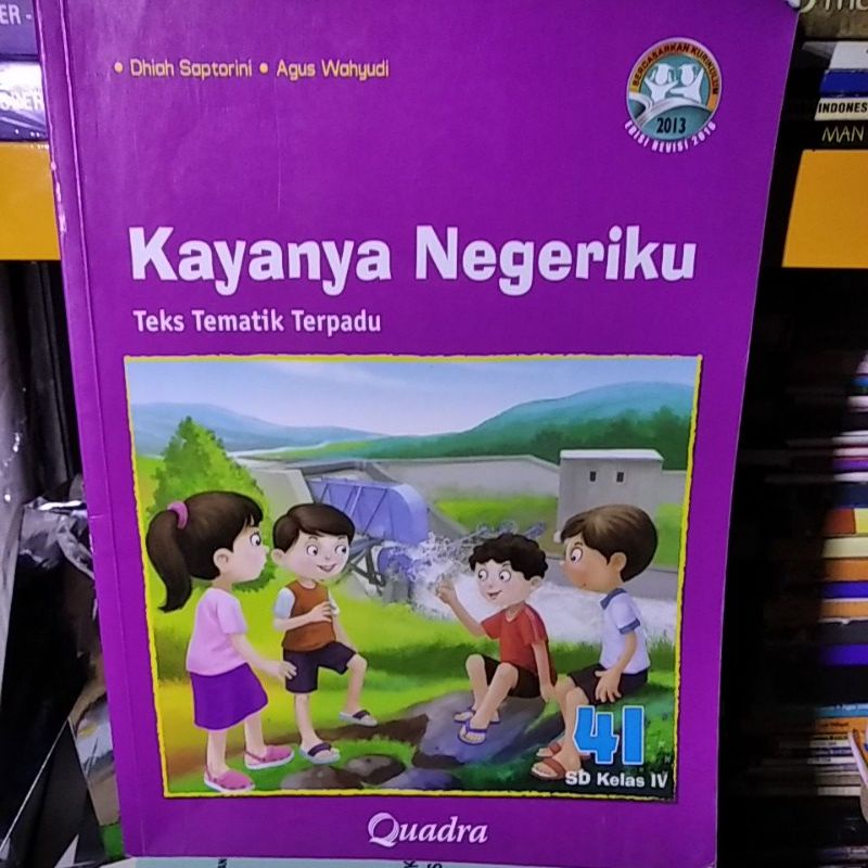 Jual Buku Teks Tematik Terpadu Kayanya Negeriku 4i Untuk Kelas 4 Sd