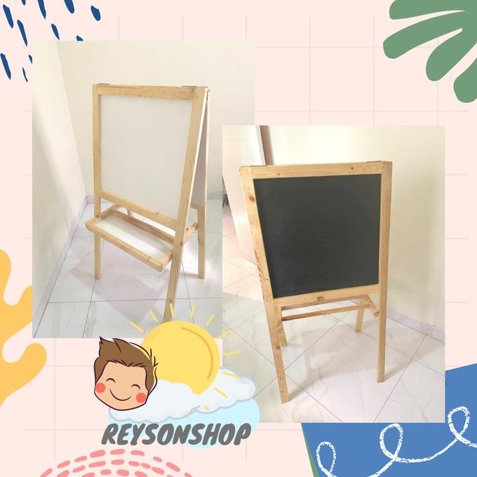

Office & Stationery | Alat Tulis | Papan Tulis Lipat / Anak / Whiteboard / Kids Drawing Board | Best Seller