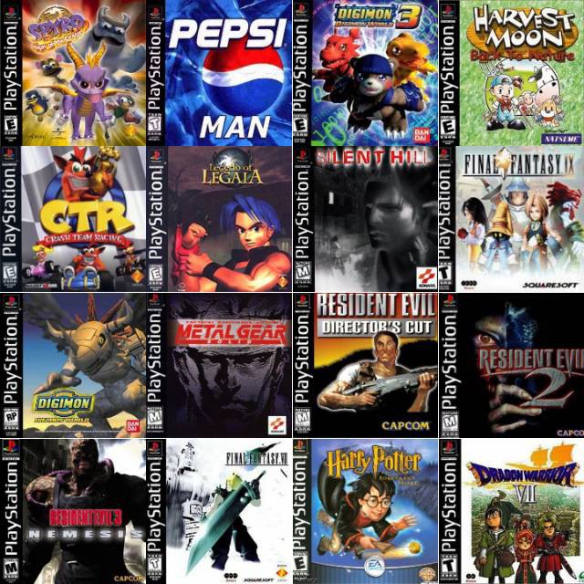 Kaset PS1 Beli 5  Free 1 Bebas Pilih