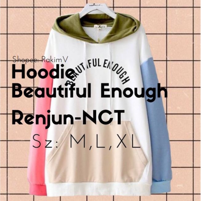 Hoodie Renjun-NCT Beautiful Enough
