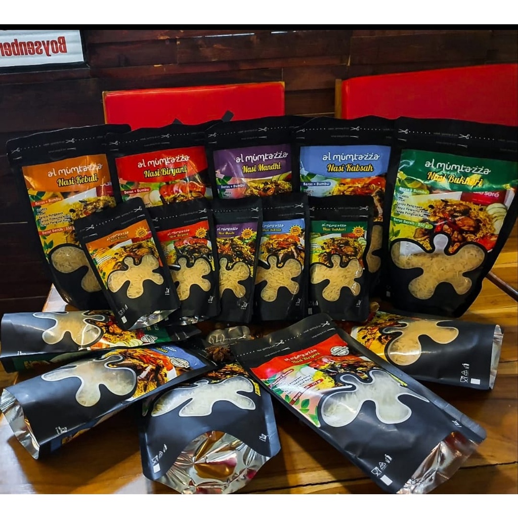 AL MUMTAZZA 175gram Nasi Instant Kebuli | Biryani | Mandhi | Kabsah | Bukhori | Nasi Goreng Mesir Ka