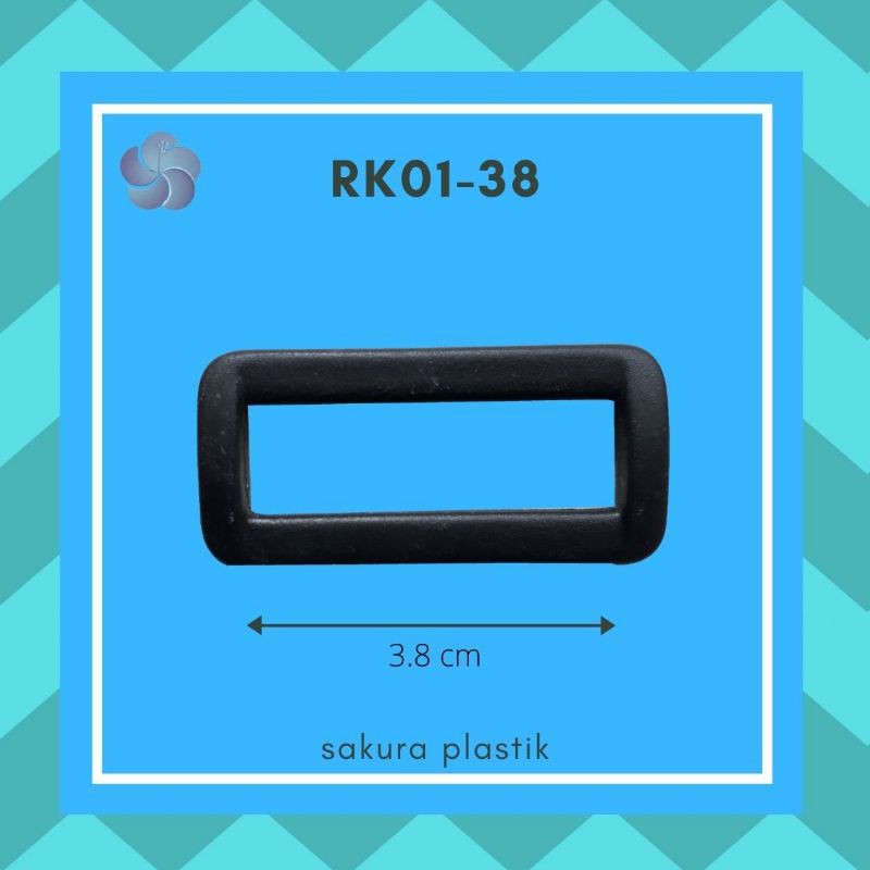 RING KOTAK 3.8 cm ISI 12PCS