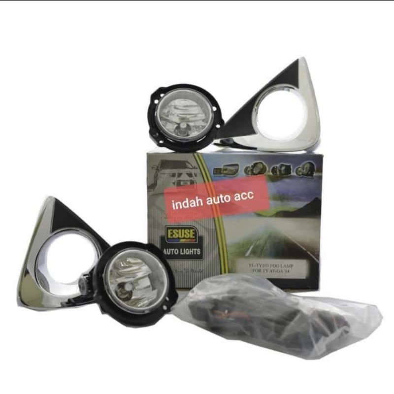 foglamp toyota agya 2014-2017 esuse
