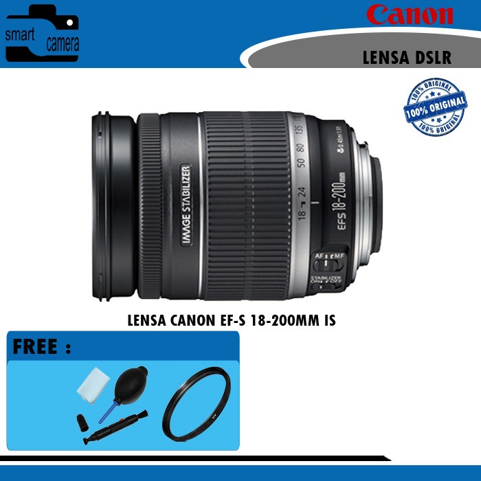 LENSA CANON 18-200mm IS