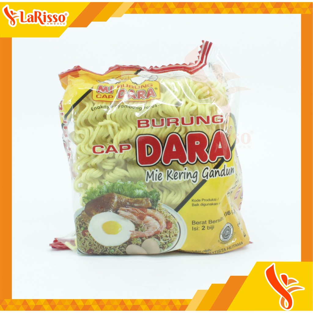 

MIE KERING GANDUM CAP BURUNG DARA REGULER 136GR (3'S)