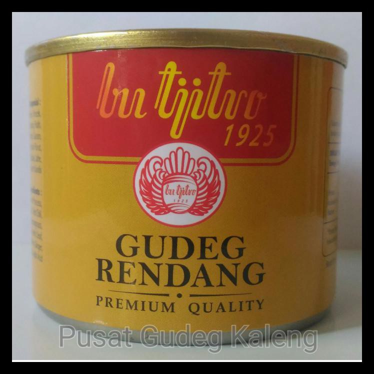 

New Produk Gudeg Kaleng Bu Tjitro Rendang Makanan Instan Kaleng