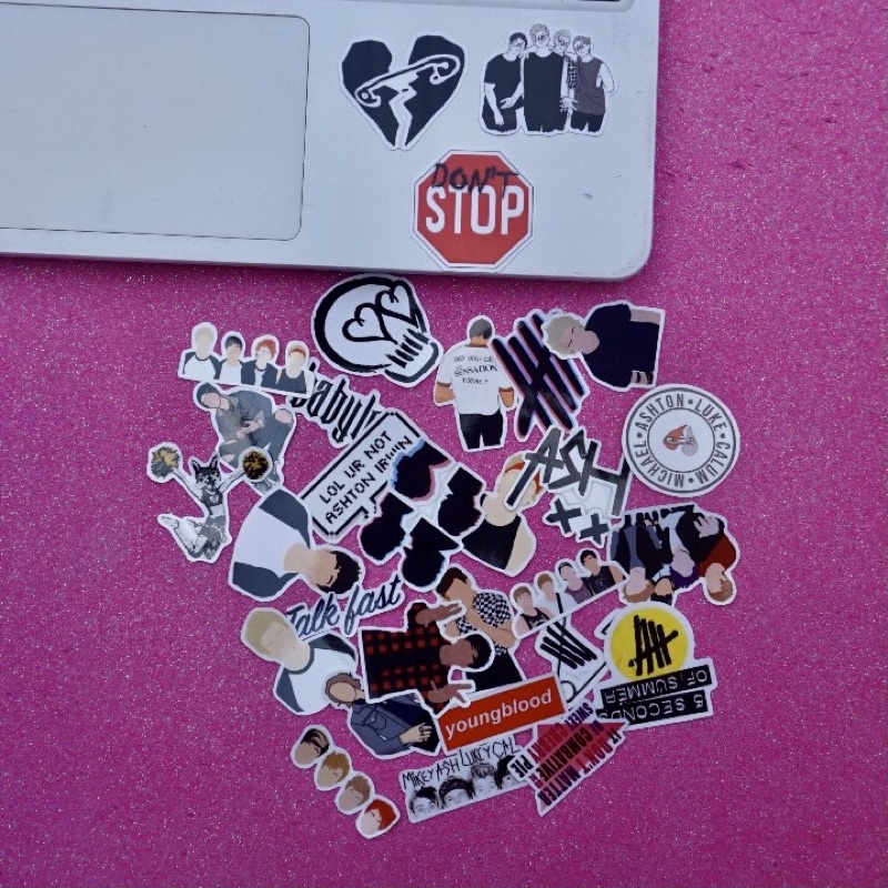 

(30pcs) Sticker Tumblr “ 5 Seconds Of Summer “