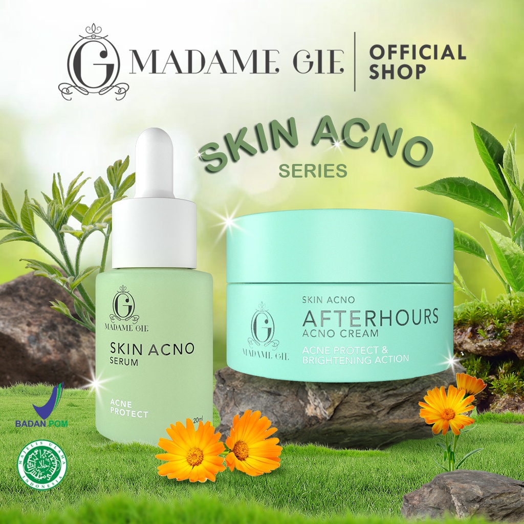 ⭐BAGUS⭐ MADAME GIE Skin Barrier / Radiance / Acno Series | Serum | Aquaday Aquanite | Day Night Cream