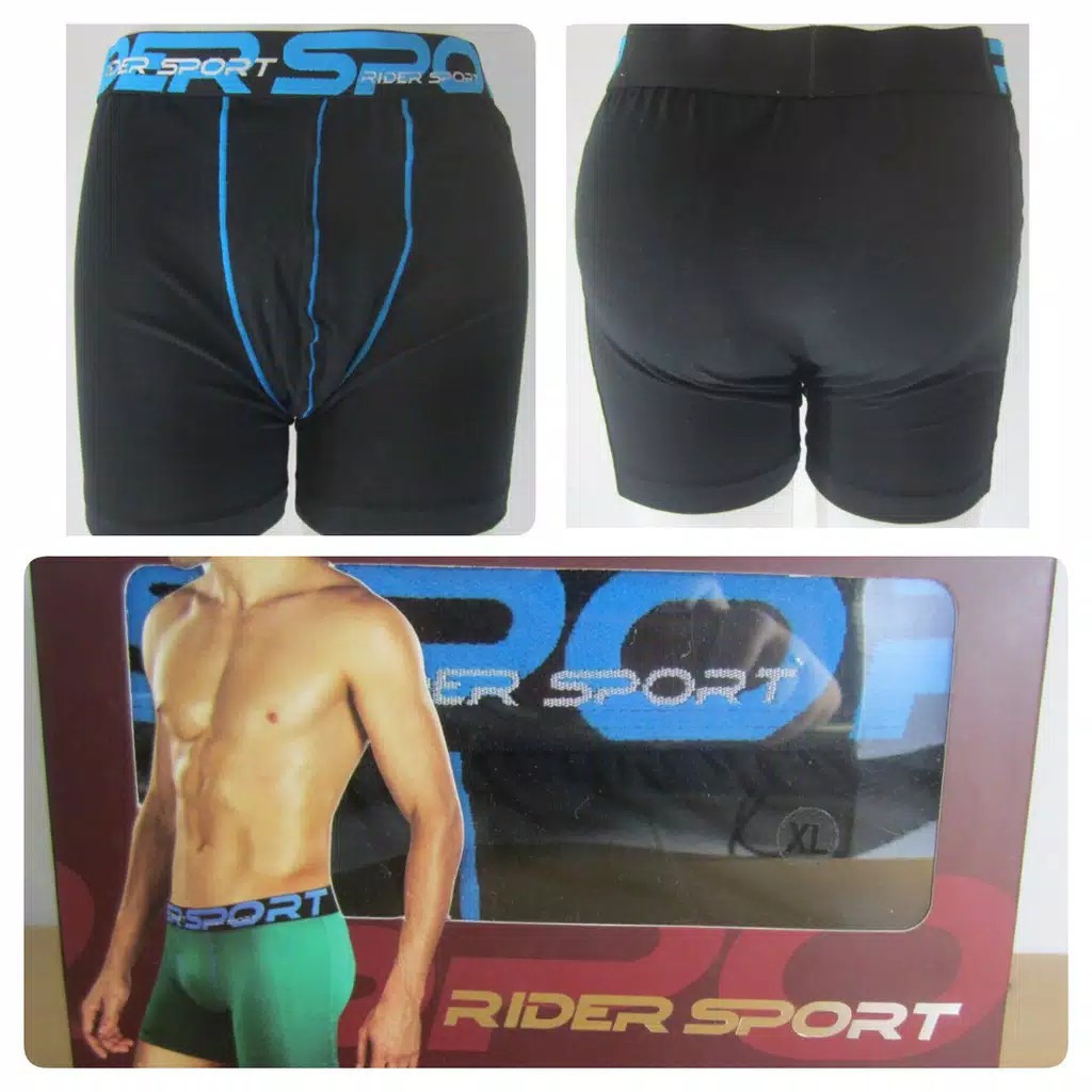CD Rider Sport R 758 B | Celana Dalam Boxer Pria Exclusive