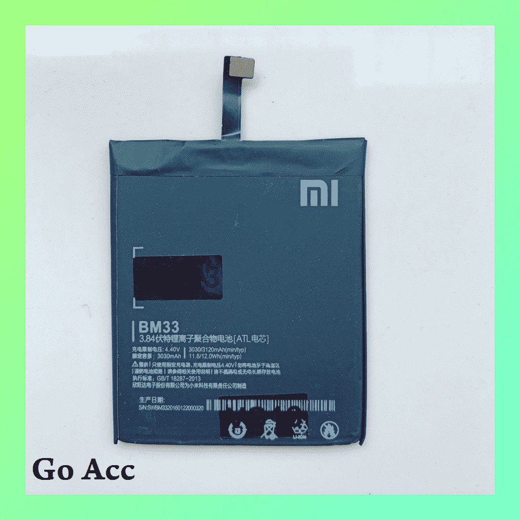 Baterai Battery Xiaomi 4i, BM33, BM 33 BM-33 mi 4i mi4i