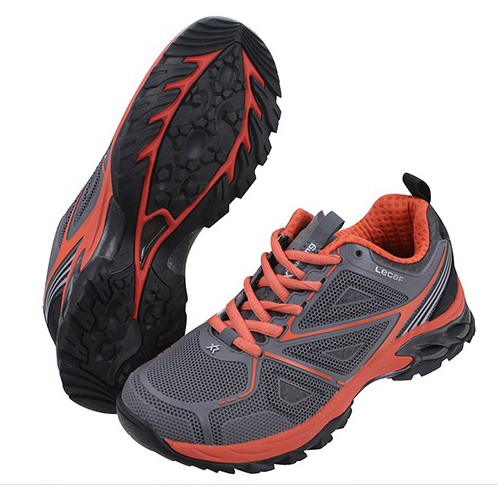 Lecaf Sepatu Lari  XR Dyno 111529611 Grey Red