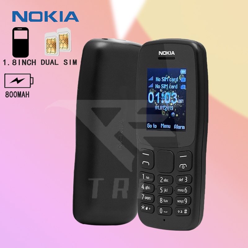 TRE Hp Nokia 106 Termurah Baru Dual Sim