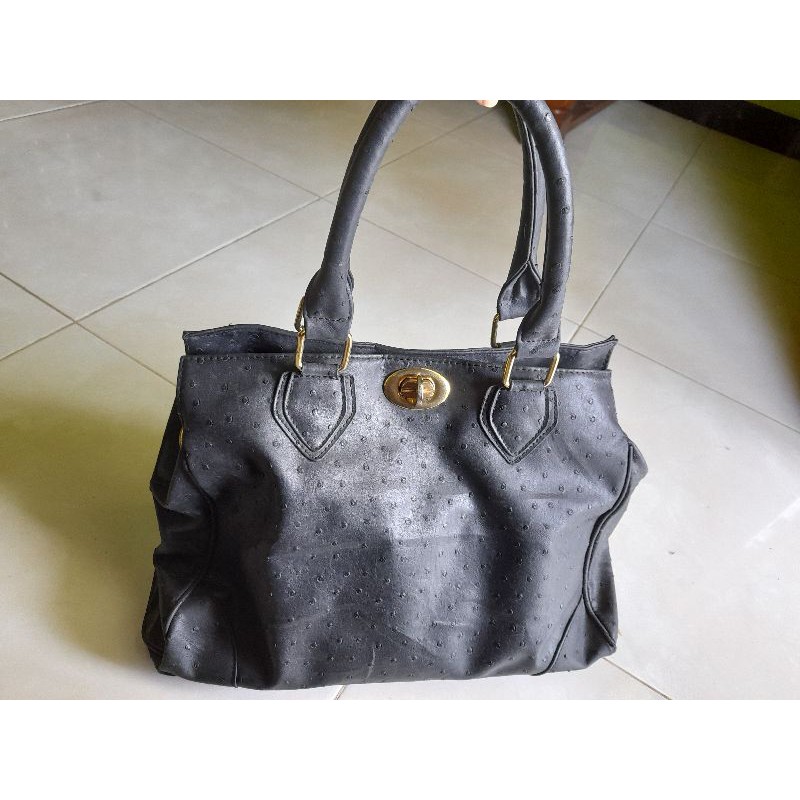 tas kulit burung preloved