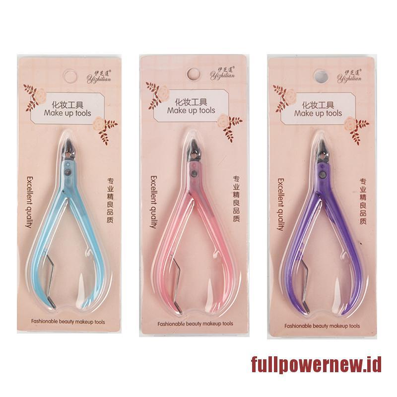 【COD】Handle Toenail Ingrown Nail Art Cuticle Nipper Manicure Scissor Tool Pedicure