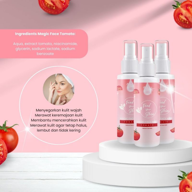 Facemist Tomat - Dapatkan Kulit Cerah dan Sehat dengan Formula Alami