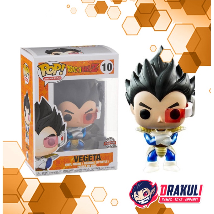 Toys Funko Pop! 10 Dragon Ball Z – Vegeta (Metallic)