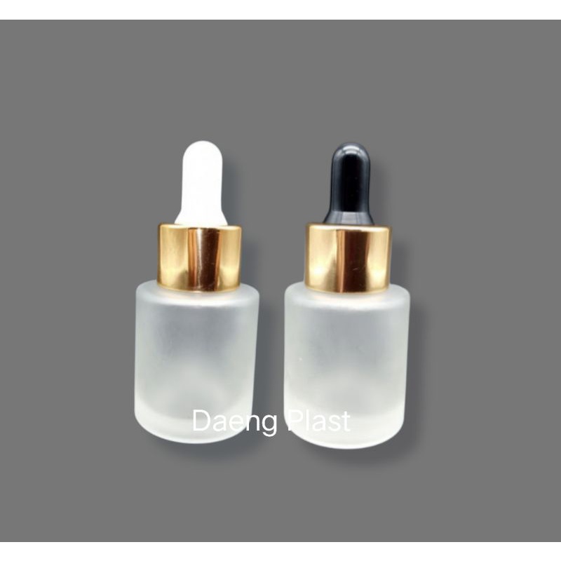 BOTOL PIPET KACA DOFF 20ML RING GOLD