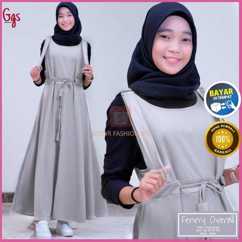 FENNY OVERALL BEST SELLER ORIGINAL GGS BY SHOFIYA (FREE INNER)