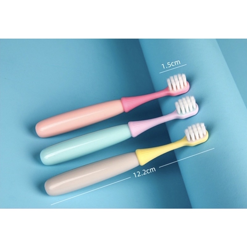 BB-041 Sikat Gigi Bayi Anak 1 set isi 3 pcs Sikat Gigi Silikon / Finger Tooth Brush