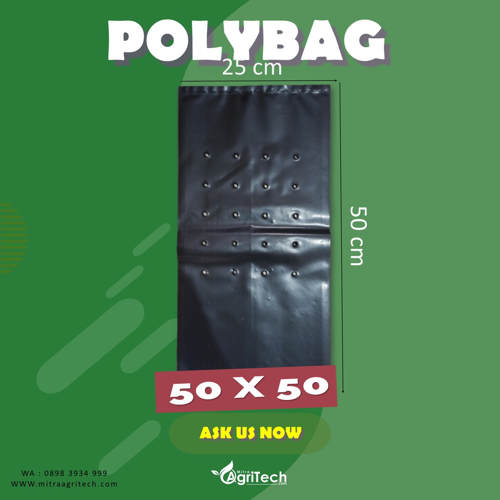 Produsen Plastik Polybag Tanaman 25 X 50 Isi 1 Kilogram Super Semua Ukuran gB0Wlocal99Aw
