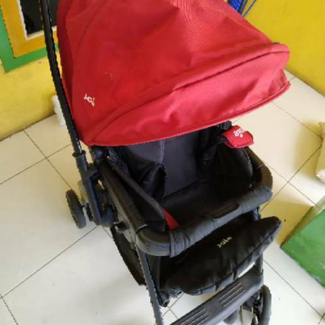 Stroller joie second merah