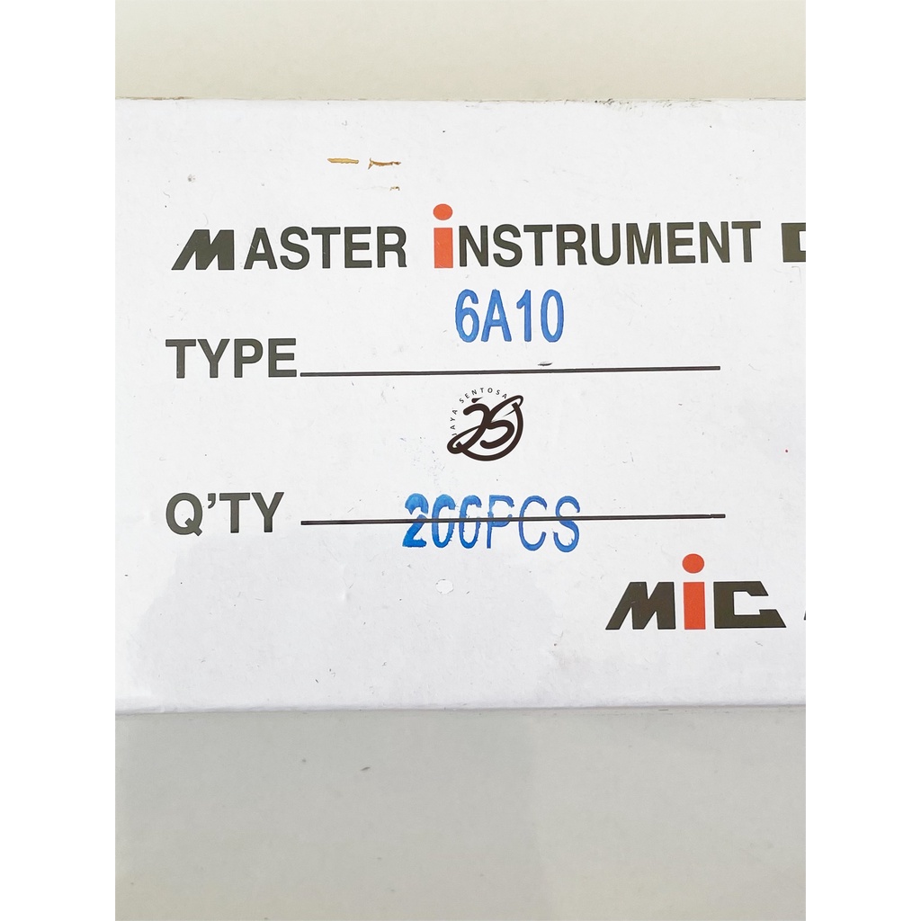 DIODA 6A10 RENCENG (1 BUAH) MIC RECTIFIER 6A DIODE 6A10 MERK MIC