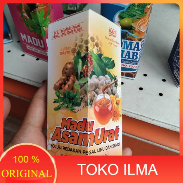 

Madu Asam Urat solusi redakan pegal linu dan nyeri sendi 100% ORIGINAL