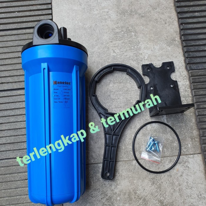 Jual Promo Bulan Ini Housing Filter Air Inch Drat Blue Nanotech