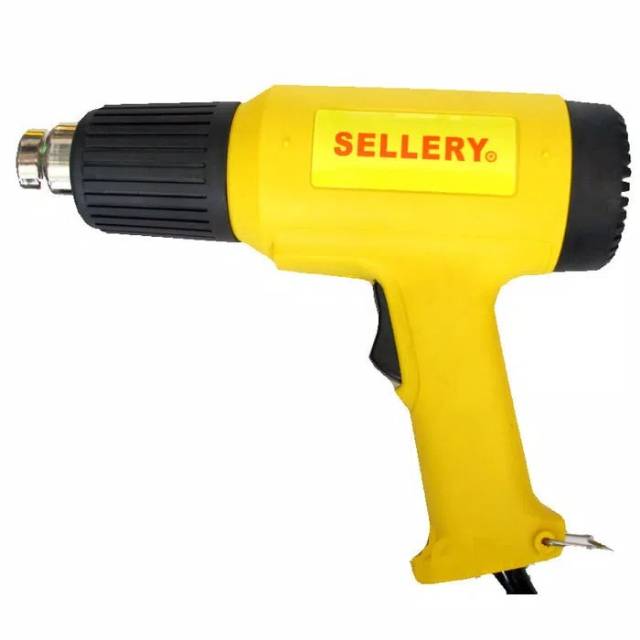 HEAT HOT GUN PEMANAS PLASTIK SHRINK SEGEL KEMASAN SELLERY
