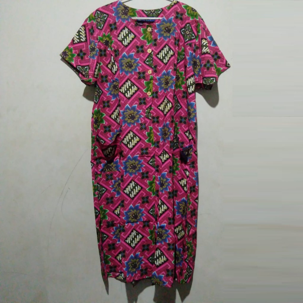 Daster Batik Kencana ungu