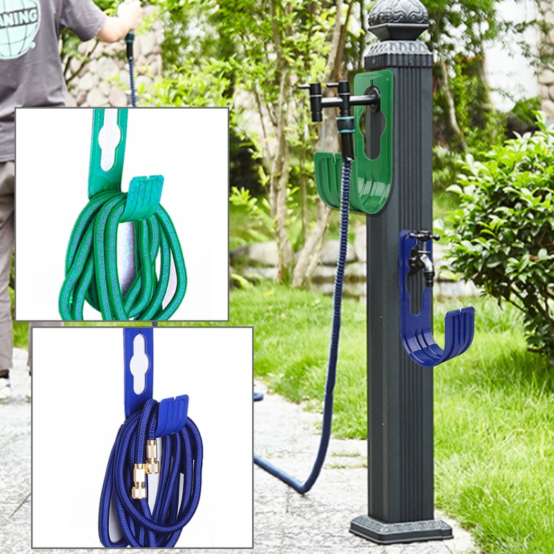 [1 PC Garden Hose Wall Mounted Tap Watering Hose Organizer Storage Holder ][Agriculture Hose Pipe Reel Holder Hanger][Water Pipe Hook ][Hose Holder]