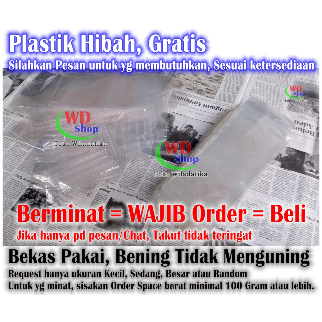 Hibah Plastik Kaos Kaus Kaki Bekas Pakai