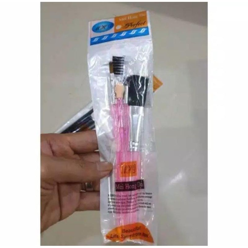 JG - ALAT MAKE UP - KUAS MAKE UP SET 5 PCS / MEI HONG DA -  MHD WARNA