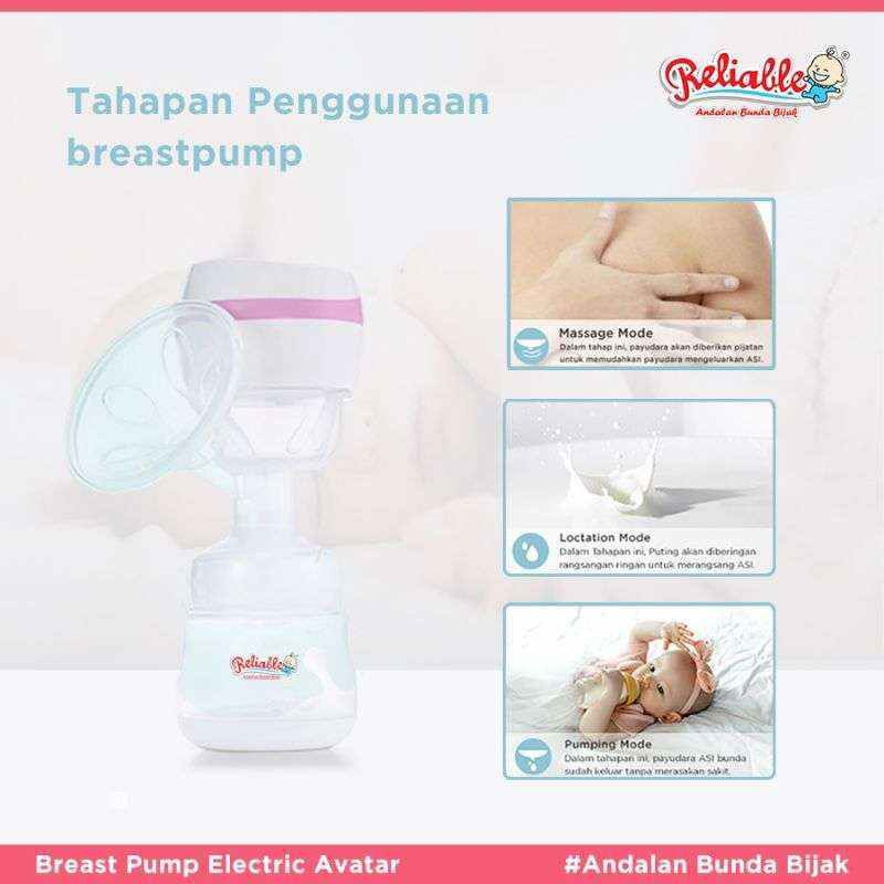 ❤ZJ❤ RELIABLE Breast Pump Electric ATHENA / RELIABLE Breast Pump Electric AVATAR