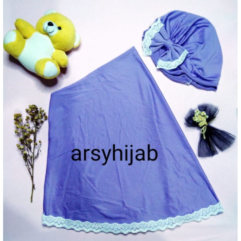 jilbab bayi turban polos arsy