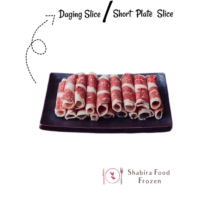 Beef Slice / Shortplate Slice yoshinoya / Daging Slice @ 500gr