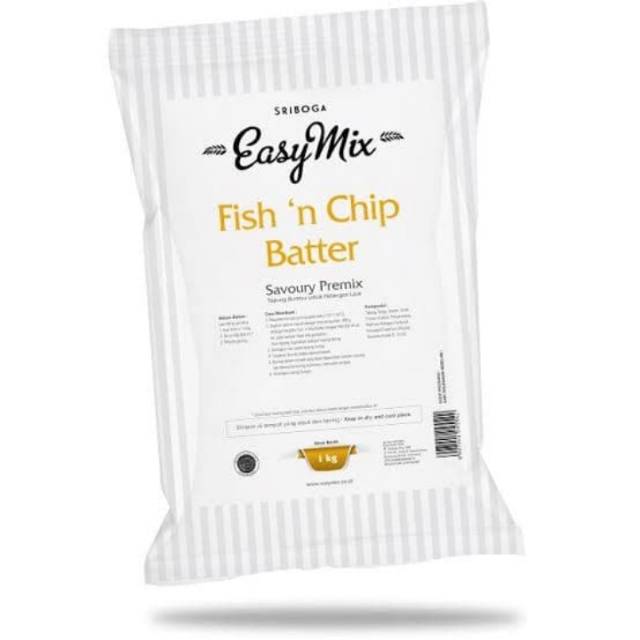 

Fish N Chip Batter Easy Mix 1 Kg