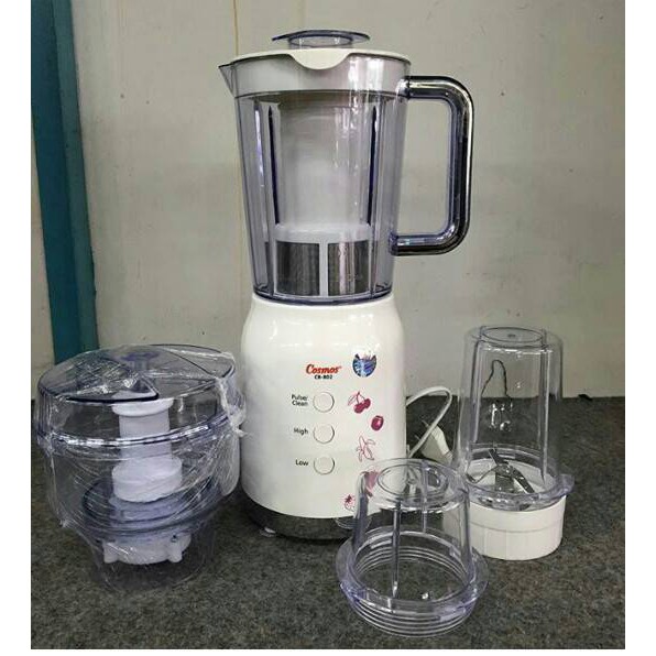 Blender Cosmos Blenz Komplit 4 IN 1 Kapasitas 1.2 Liter Plastik CB 802 / CB802 / CB-802