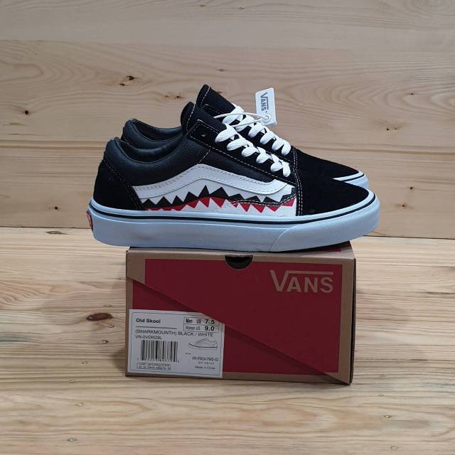 Vans oldskoll Sharkmounth Bw