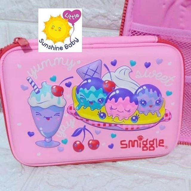 

Smiggle Pencil Case Banana Split Ice Cream Pink - Tempat Pensil Smiggle Ori