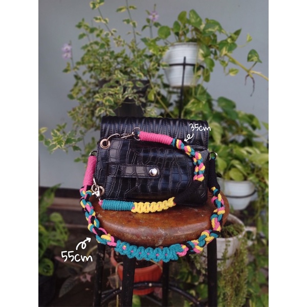 [READY] MACRAME STRAP BAG