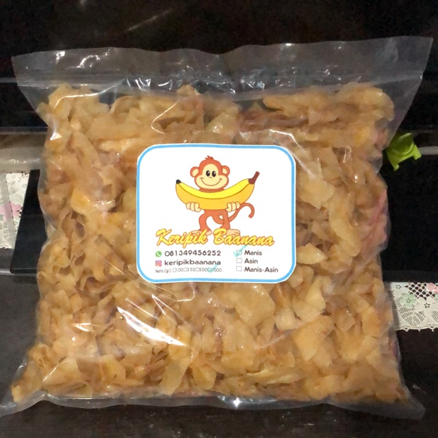 Jual Keripik Pisang Manis 1kg Shopee Indonesia