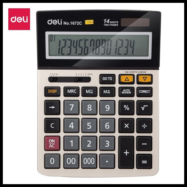 

Kalkulator Deli Core 14 Digits - W1672C