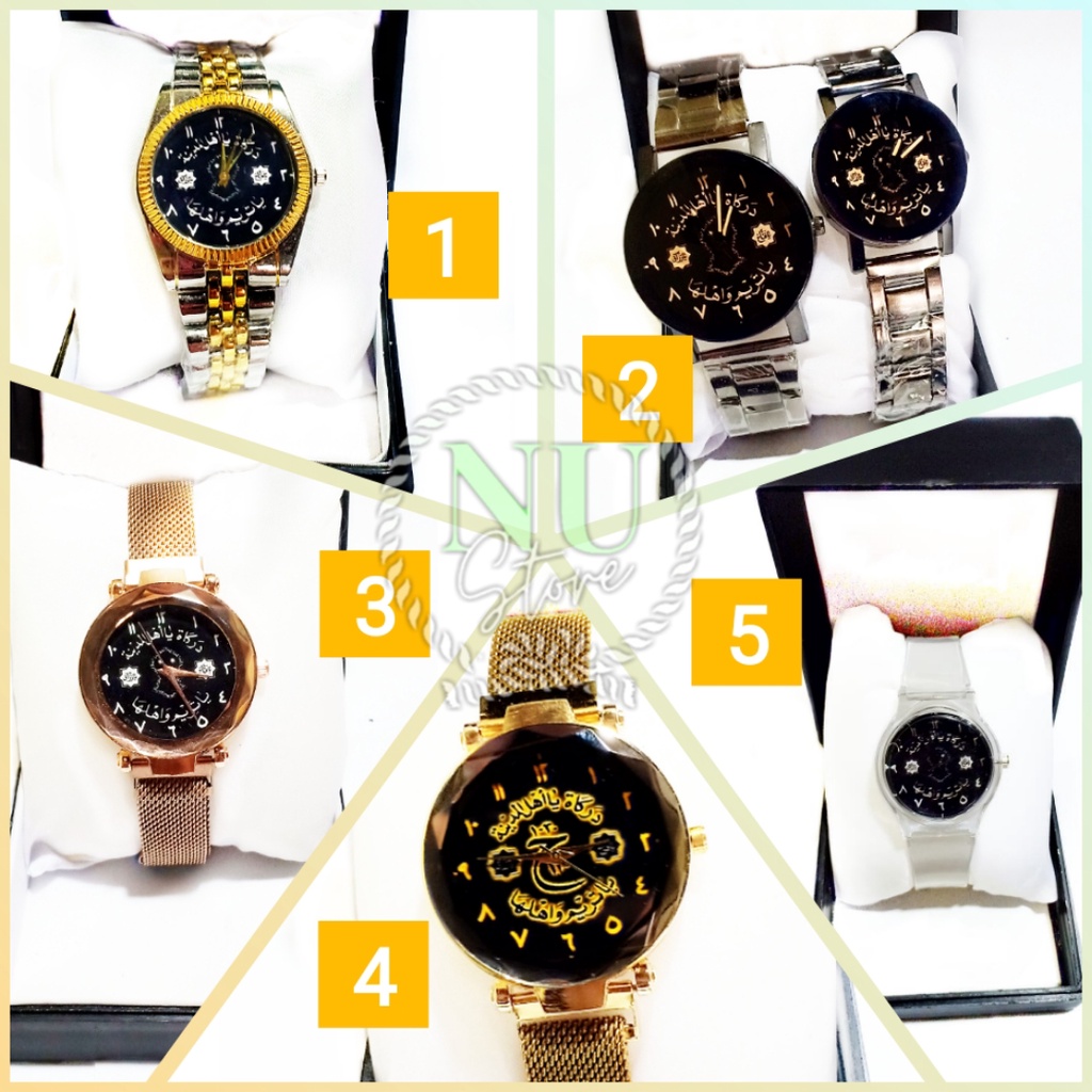 Jam Tangan Majelis / Jam Tangan Darkah Nabi Terompah Rosulullah
