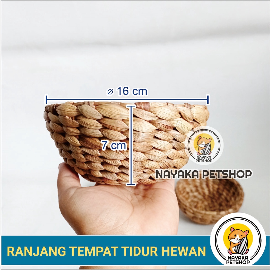 Ranjang Tempat Tidur Hamster Mini Sofa Bed Kasur Tupai Sleeping Pouch Sugar Glider