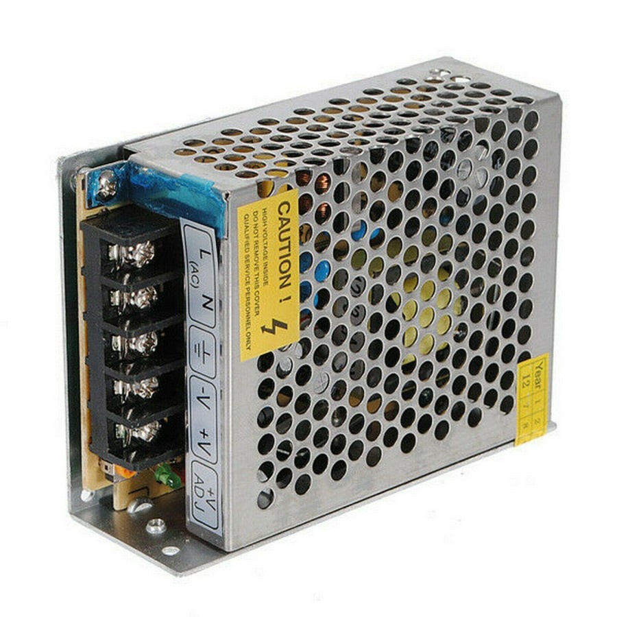 ADAPTOR 12V 5A POWER SUPPLY SWITCHING LED JARING 5 AMPERE 12 VOLT DC