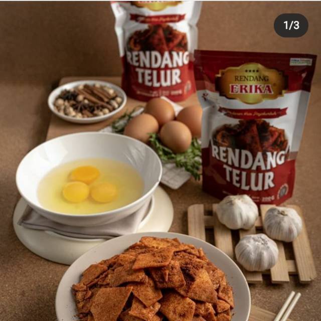 

Rendang Telur Kemasan Erika