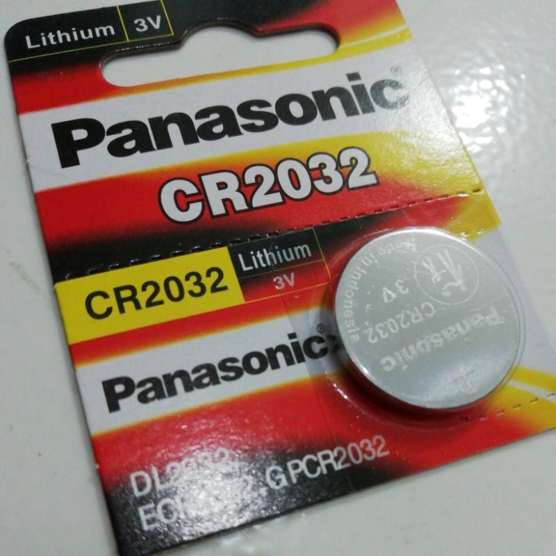 BATTERY BATREI JAM TANGAN PANASONIC CR 2032 BATRE PANASONIC CR 2032